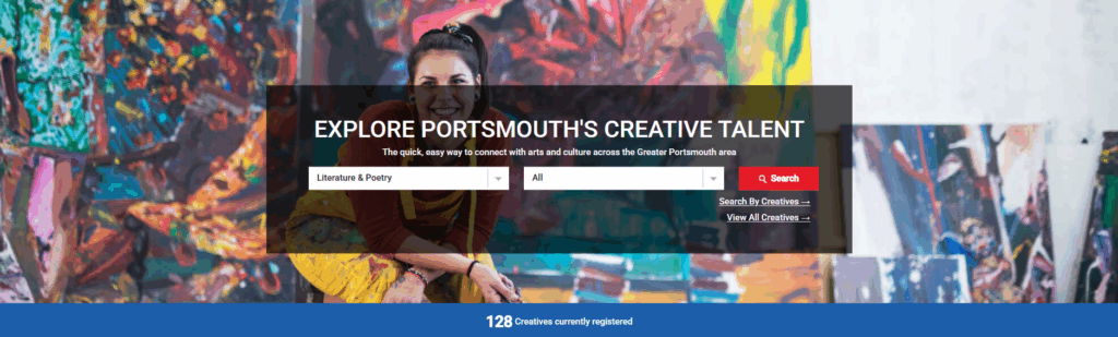 MEET PORTSMOUTH’S WRITERS, POETS & WORDSMITHS 
As part of In Our Words our city-wide celebration of literature, language and storytelling and through the Portsmouth Creative Directory, we’re proud to shine a light on the brilliant writers, poets and wordsmiths shaping Portsmouth’s creative voice. 