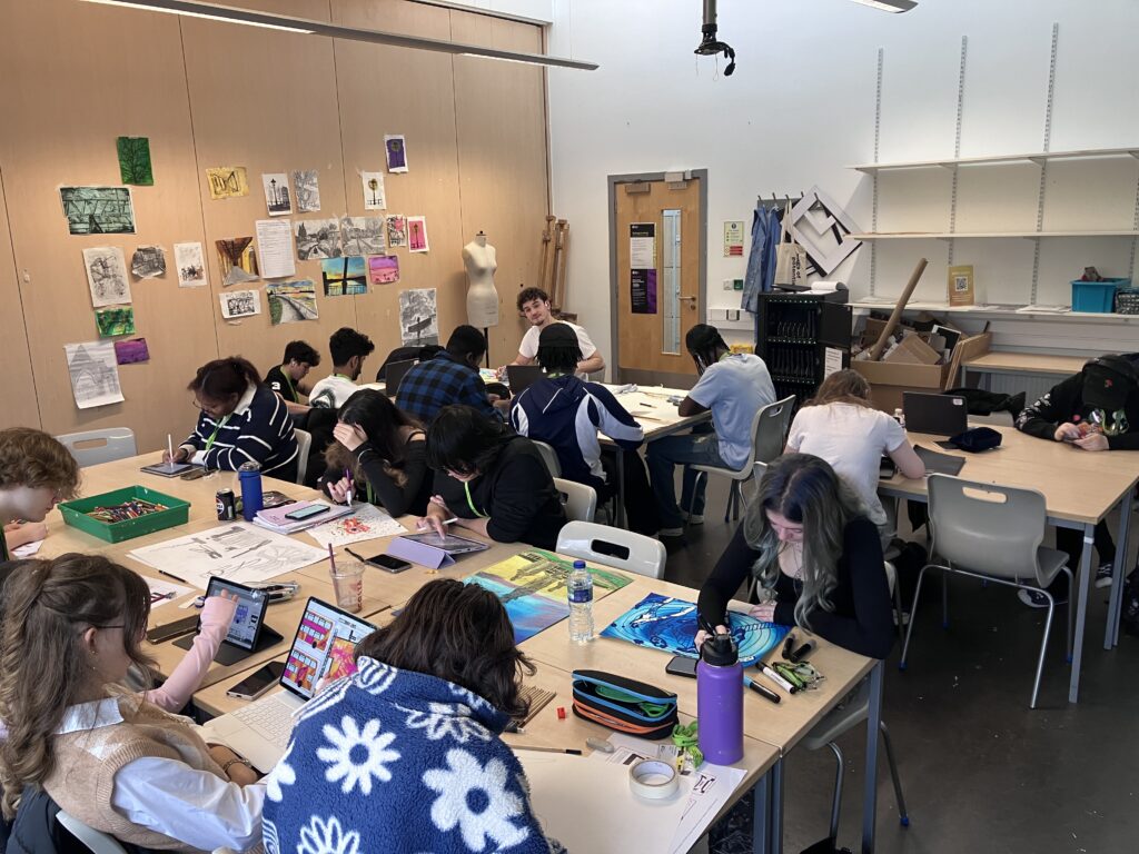 Students set wheels in motion for Portsmouth’s celebratory bus design challenge. Budding artists from City of Portsmouth College have been given the chance to showcase their creativity in a design challenge celebrating 100 years of Portsmouth...